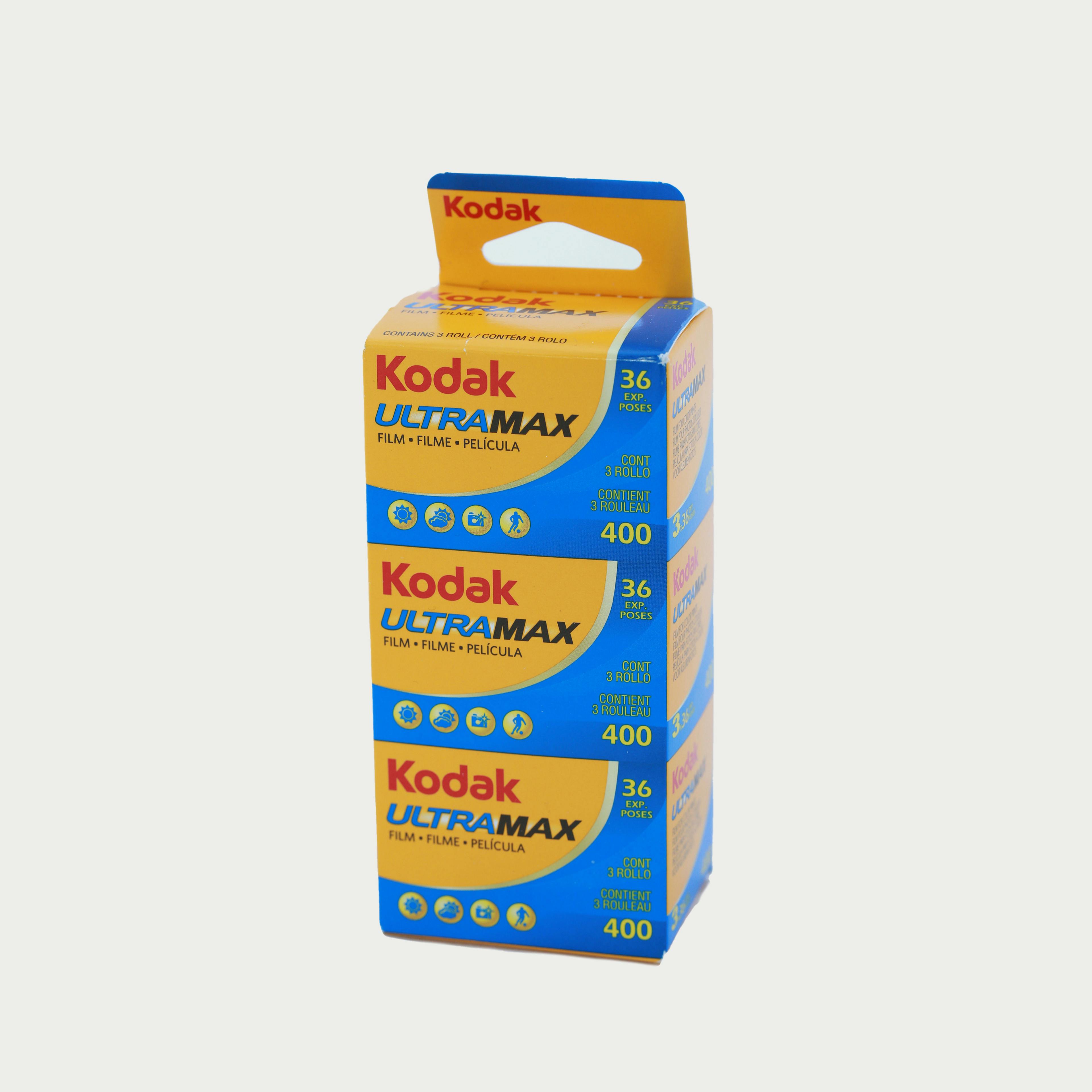 Ultra Max 400 Color Negative 35mm Film - 3 Pack - 36 exposures